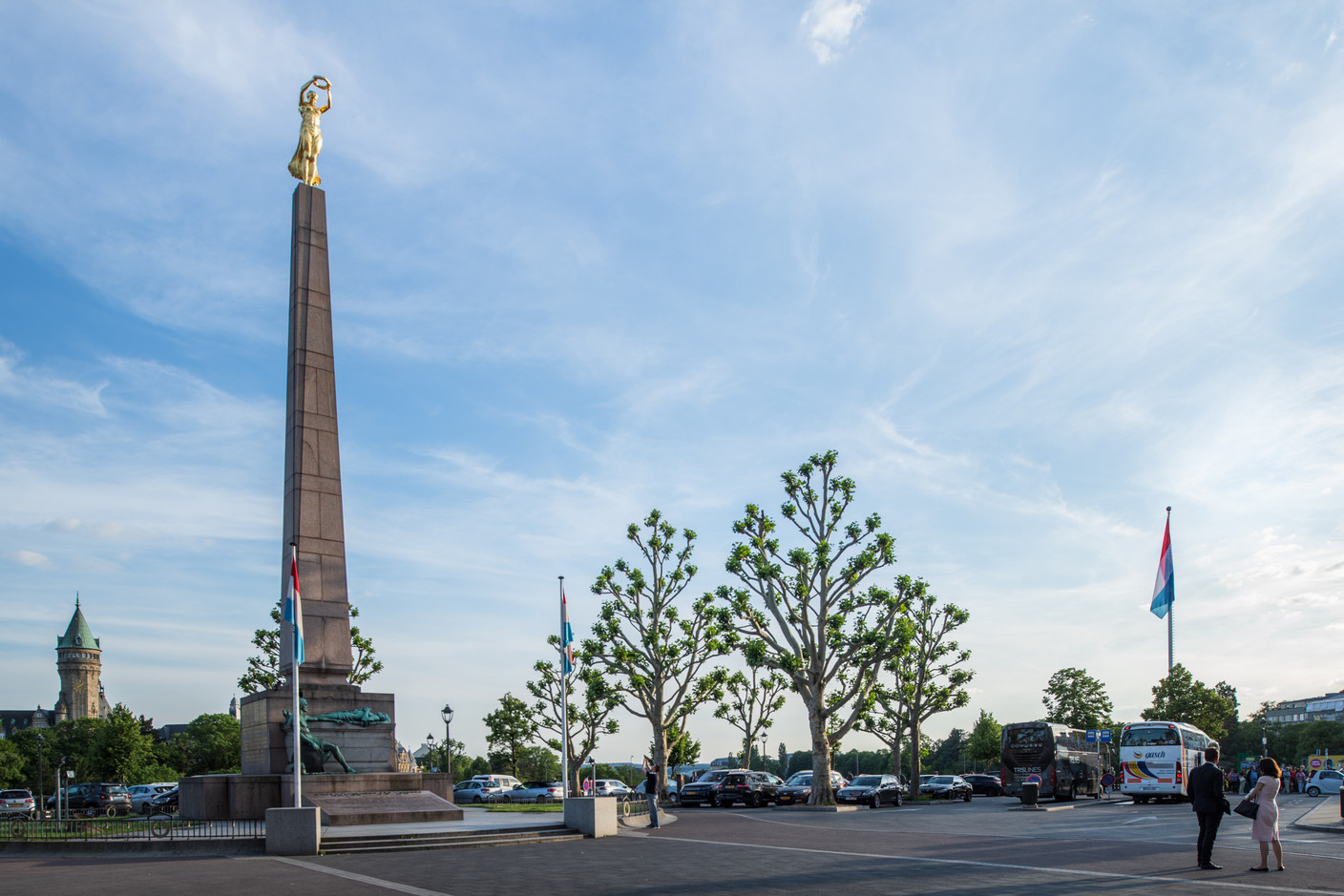 The Gëlle Fra statue in Luxembourg City’s Ville-Haute district. Photo: Nader Ghavami/Archives