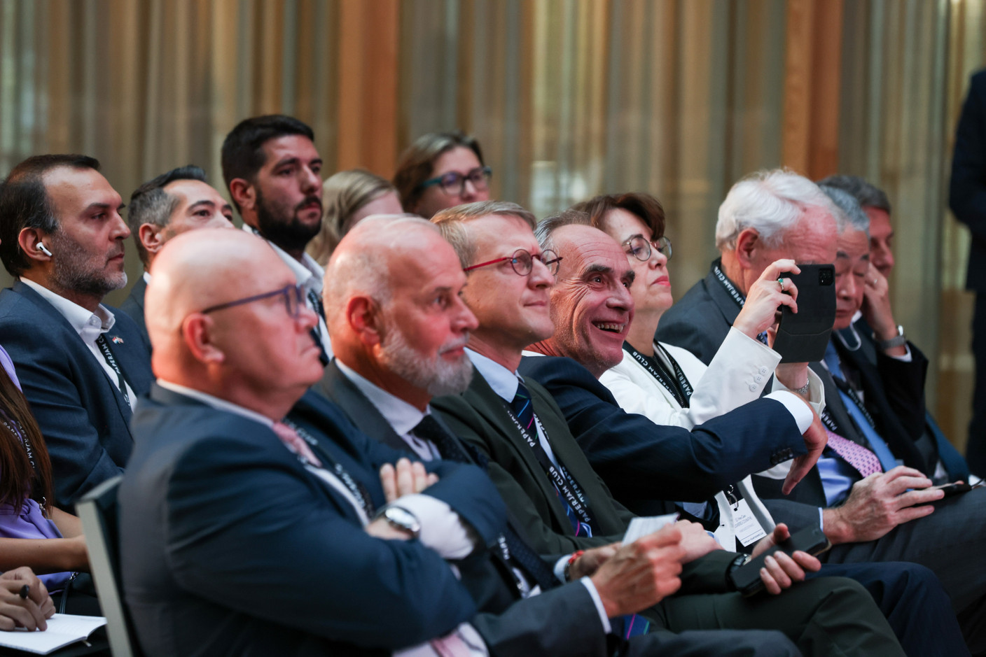 Attendees at the debate between the leading political candidates, which took place on 19 September 2023. Photo: Eva Krins / Maison Moderne