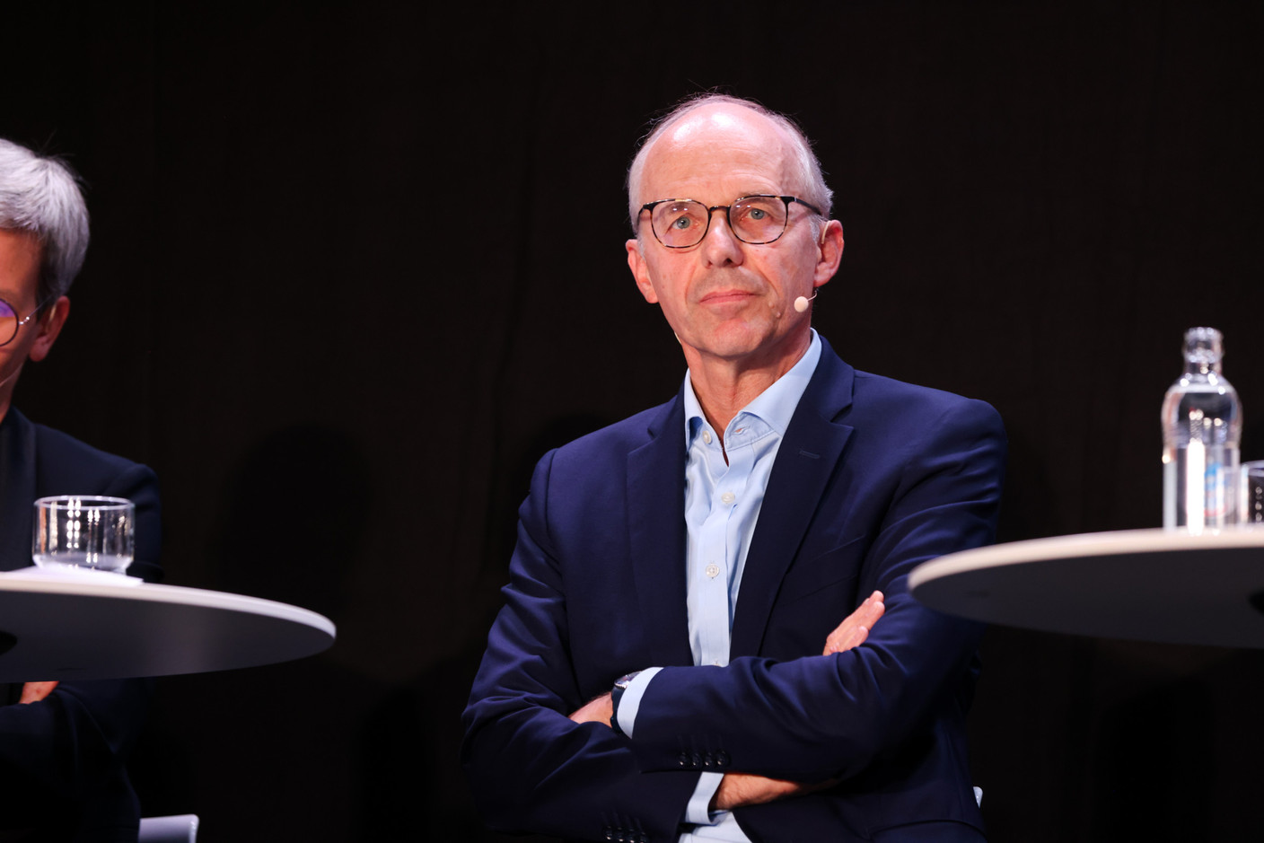 Luc Frieden (CSV), at the debate amongst leading political candidates, 19 September 2023. Photo: Eva Krins / Maison Moderne