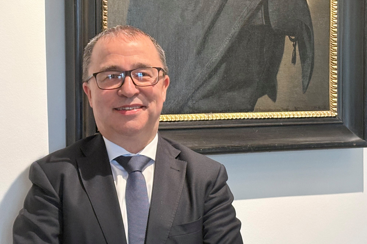 The Dutch State Secretary for Finance, Tax Authorities and Customs, Eugène Heijnen, was in Luxembourg to defend The Hague’s bid to host the future European Customs Agency. Photo: Paperjam