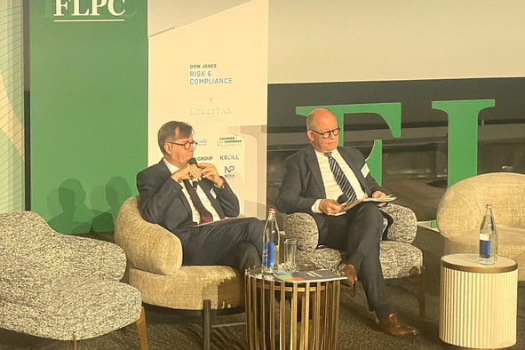 “A commission of several million euros can be perfectly legitimate. A transfer of €5,000 can be a bribe,” said Fatiha Mehraz, head of compliance at BNP Paribas Asset Management told Thursday’s LutCor conference. Photo: Paperjam