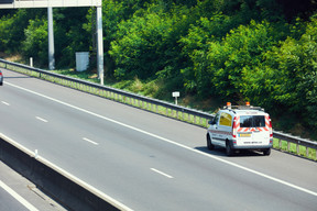 Hitec’s teams also carry out maintenance on traffic management systems and safety equipment across the motorway network. (Photo: Hitec)