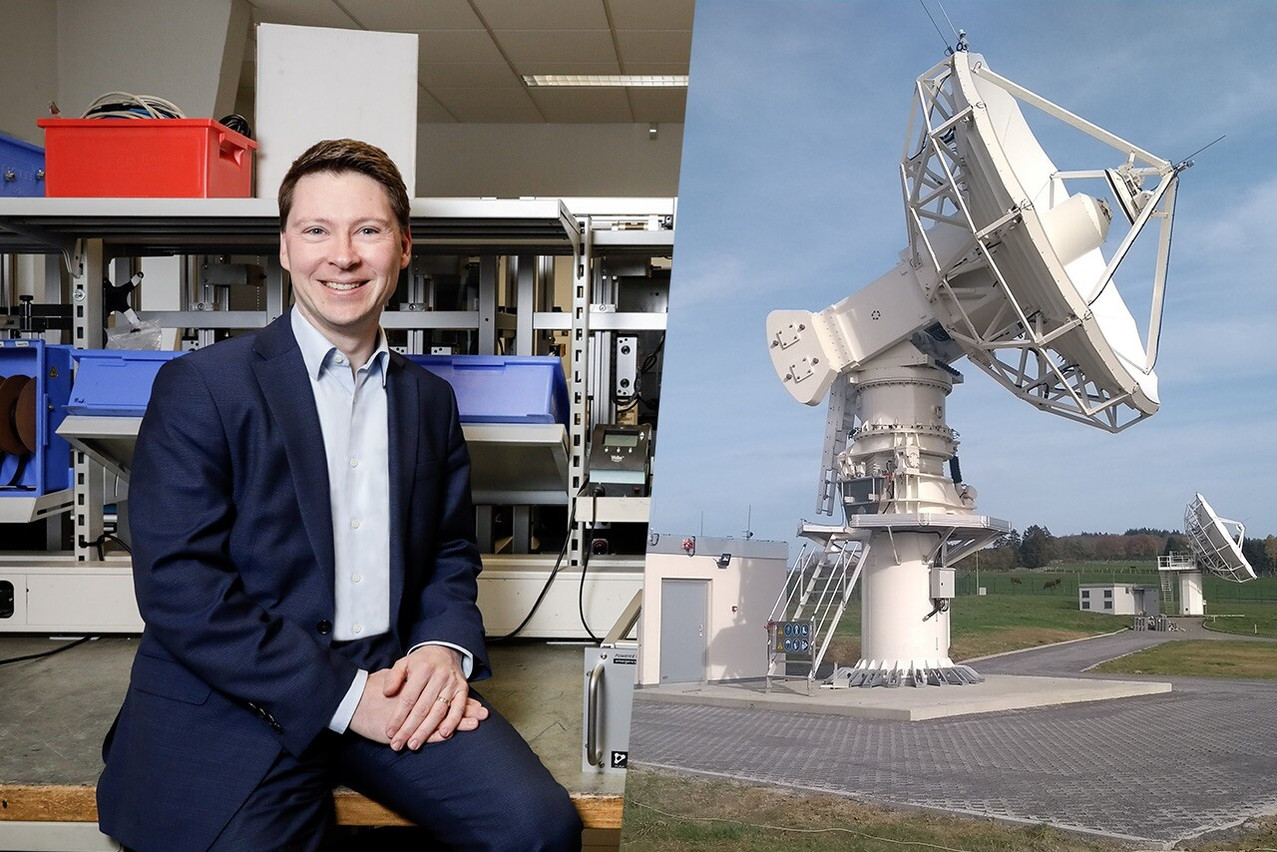 Philippe Osch has been CEO of Hitec since 2023. He leads this company, which specialises in cutting-edge technologies for the space, emergency communications, industrial and mobility sectors. (Photos: Hitec; layout: Paperjam)
