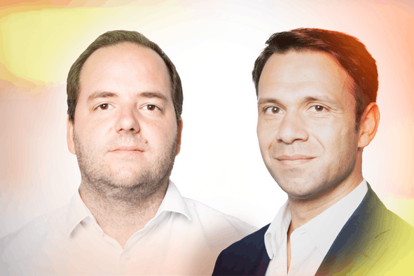 Julien Varela, cloud architect, and Fabrizio Heitzmann, sales manager at Nutanix (Illustration: Maison Moderne)