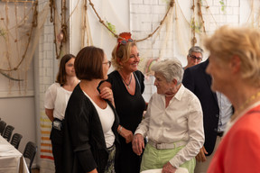 Health minister Paulette Lenert (LSAP) was present as well.  Photo: Romain Gamba/Maison Moderne