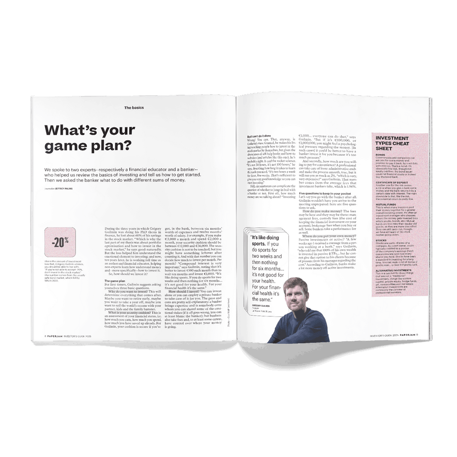 What’s your game plan? Photo: Maison Moderne