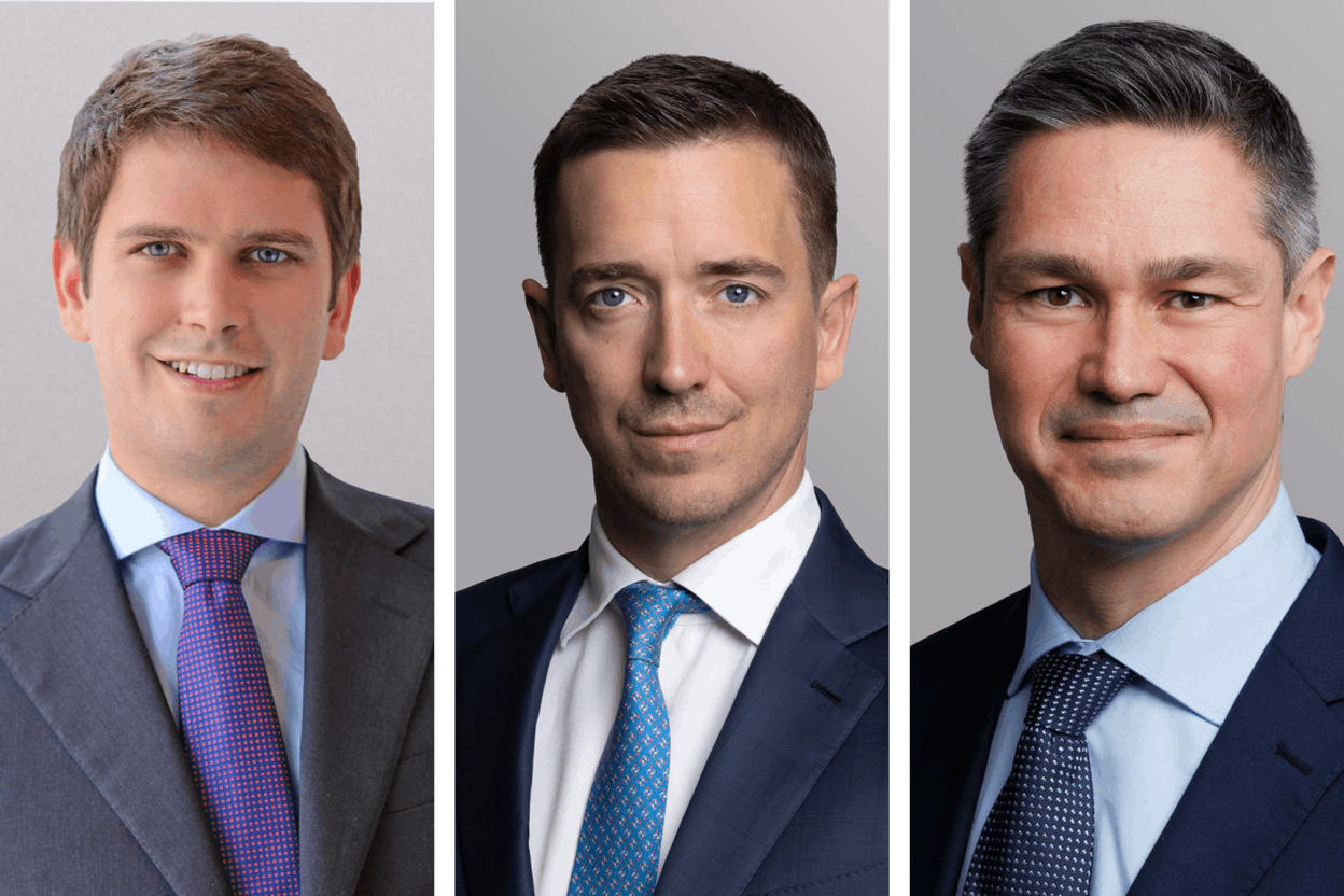 Mathieu Laurent avocat à la Cour, Partner - Robert Goerend, Avocat à la cour, Partner – Grégory Maricle, Avocat, Senior Associate (Photo: Luther)