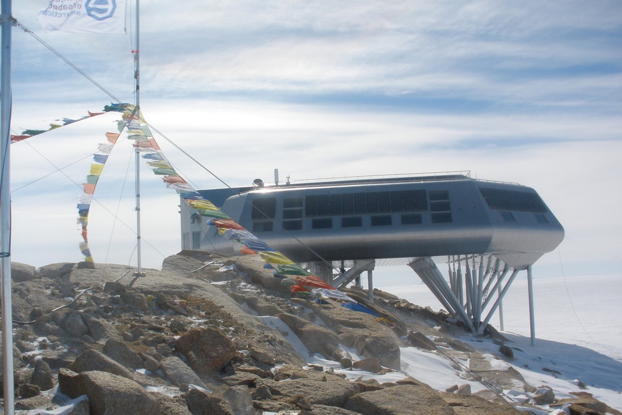 The Belgian station has the best food of any research station in Antarctica, said the Belgian researcher. Photo: Olivier Francis