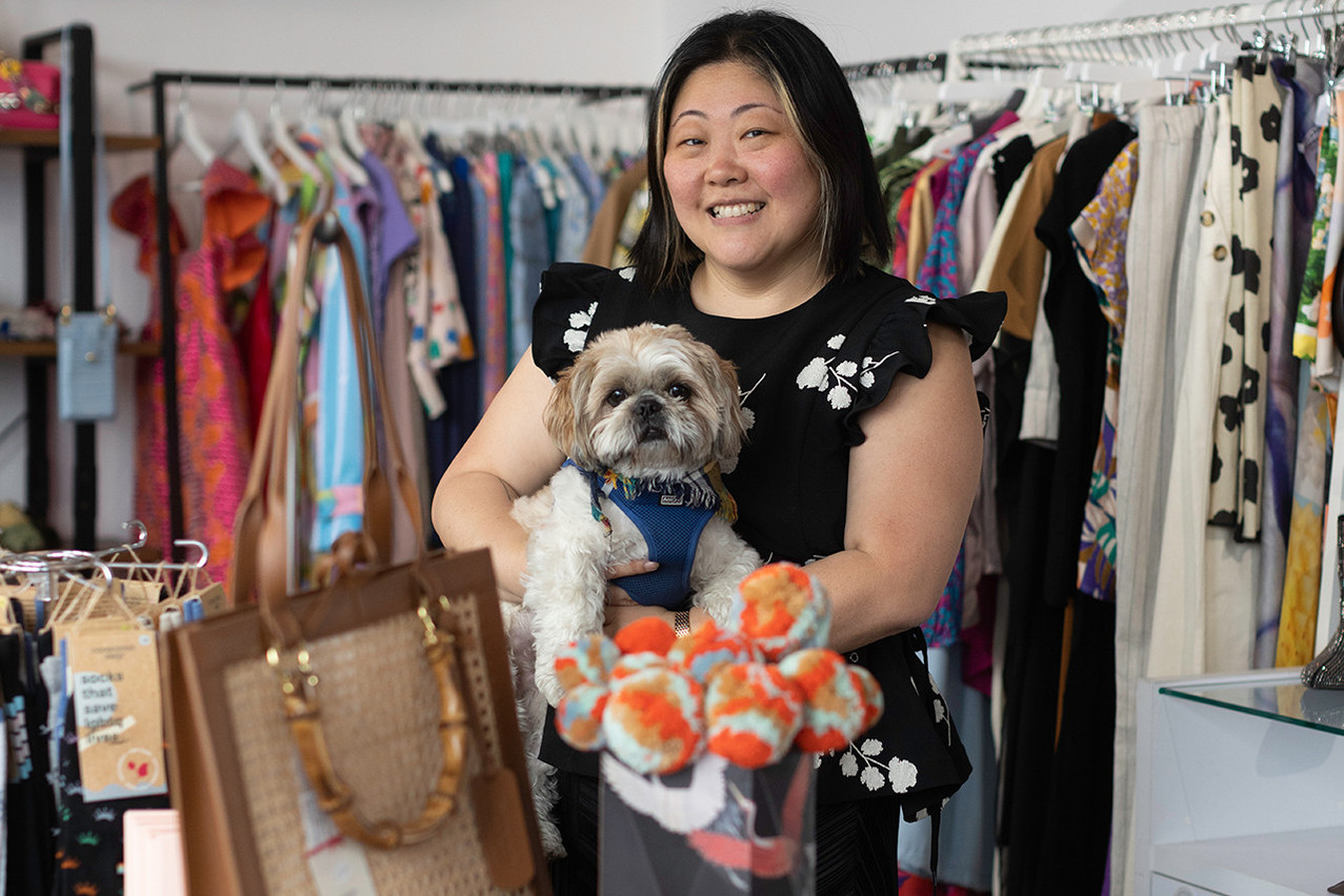 Amy Park est une défenseuse de la «slow fashion», plus éthique et durable. (Photo: Guy Wolff/Maison Moderne) 
