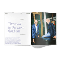 Jean-Marc Goy, President of ALFI, and Serge Weyland, the association’s CEO, discuss the challenges facing the Luxembourg fund industry. (Photo: Julian Pierrot/Paperjam)
