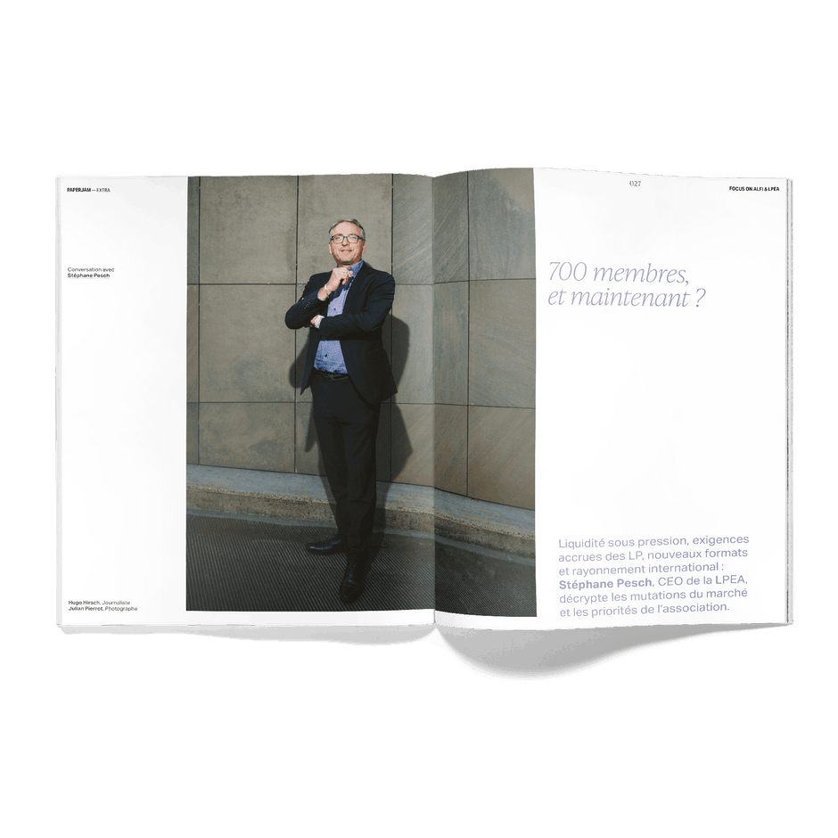 Stéphane Pesch, CEO of LPEA, explains the new expectations of investors and the tensions currently affecting the private assets market. (Photo: Julian Pierrot/Paperjam)