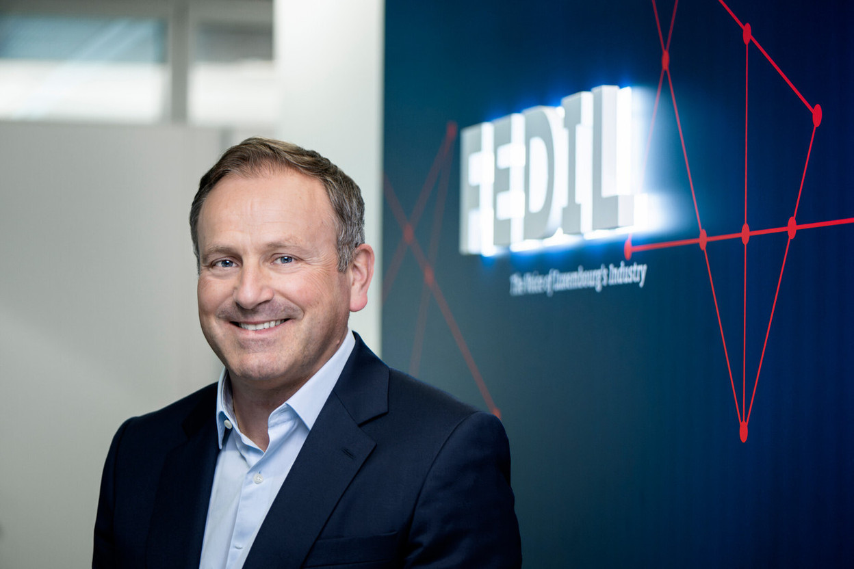 Alex Schumann wants to reposition the employers’ organisation as a more prominent player in the country’s economic and industrial decision-making processes. Photo: Ann-Sophie Lindström/Fedil