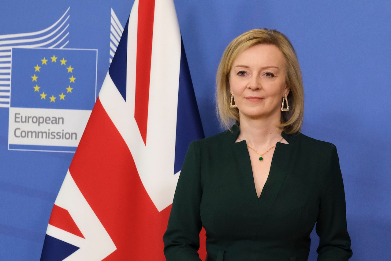 Liz Truss, then foreign secretary, in Brussels in February 2022. The former Remainer believed that the UK could “take advantage of the freedoms of Brexit” Alexandros Michailidis/Shutterstock