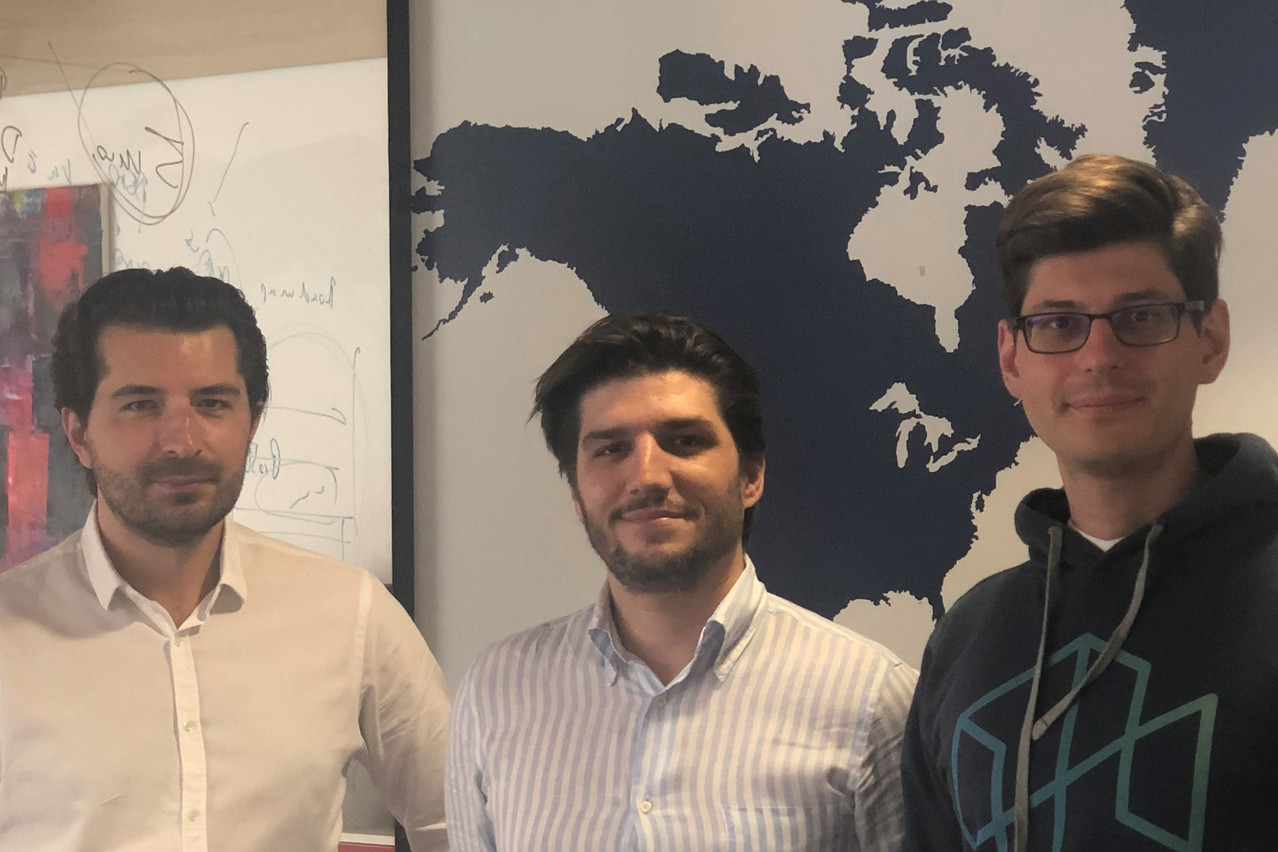 Semin Ibisevic (CTO), Davide Martucci (CEO), Aleksandar Pramov, PhD (Chief Data Scientist)  ont lancé fSight cet été après trois ans de développement. (Photo: Next Gate Tech)