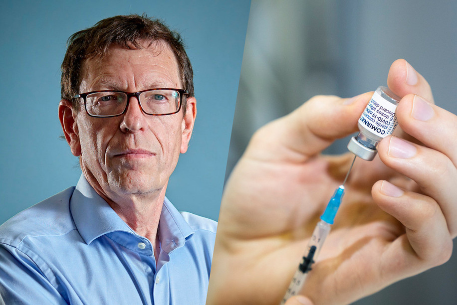 Is there any point in getting a booster dose with the arrival of the omicron variant? Yes, according to Claude Muller of the Luxembourg Institute of Health (LIH). (Archive photos: Miikka Heinonen; Anthony Dehez. Editing: Maison moderne)