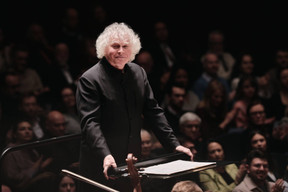 Conductor Sir Simon Rattle will return to Luxembourg Photo: Eric Engel