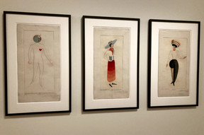 Schawinsky designed several stage costumes while with the Bauhaus school. Photo: Paperjam