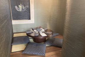 A small lounge allows several people to get together. Photo: Céline Coubray