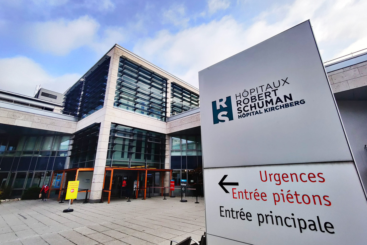 Robert Schuman Hospitals opened 27 beds in 2021. (Photo: Christophe Lemaire/Maison Moderne/Archives)