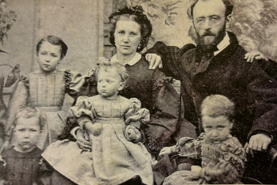 State architect Charles Arendt and his wife, Barbara Lessel, have a number of descendants who are proud of their forefather’s legacy. (Photo: private collection of the Arendt family)