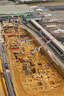 View of the construction site in February 2021. (Photo: Costantini)
