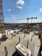 View of the construction site in July 2021. (Photo: Costantini)