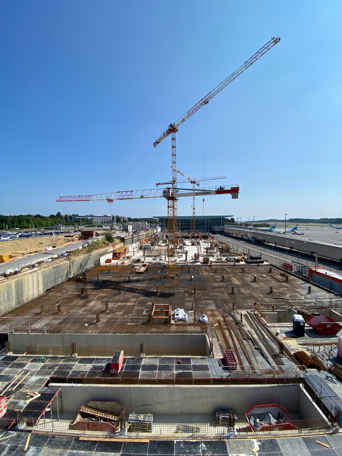 View of the construction site in July 2021. (Photo: Costantini)