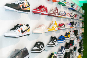 Nike is the most requested brand and therefore the most present at The Source. (Photo: Romain Gamba / Maison Moderne)