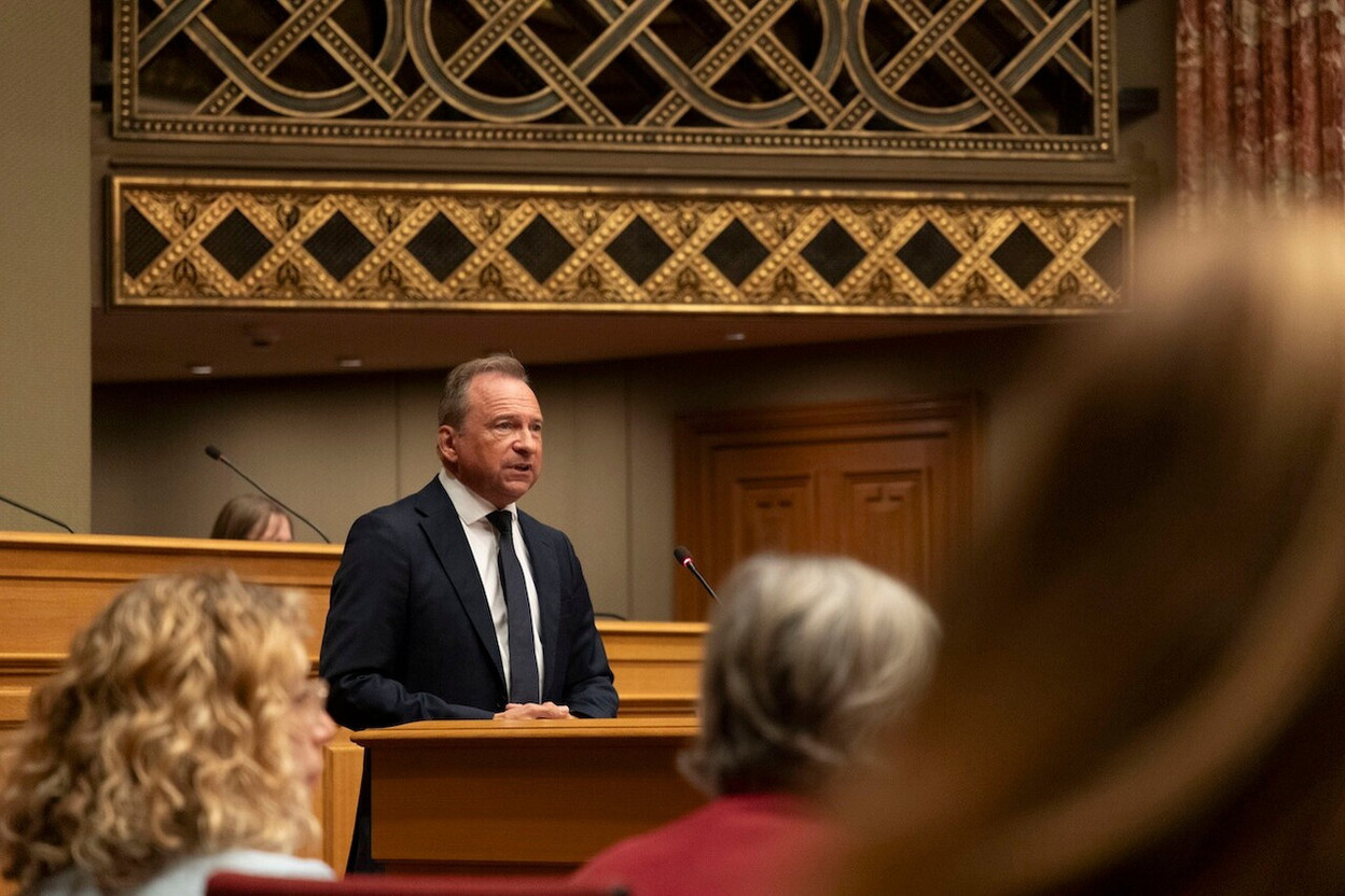 In a parliamentary response, the minister for finance, Gilles Roth, provided details of the sovereign wealth fund’s investment in the National Defence Fund. (Photo: Chambre des députés/archives)