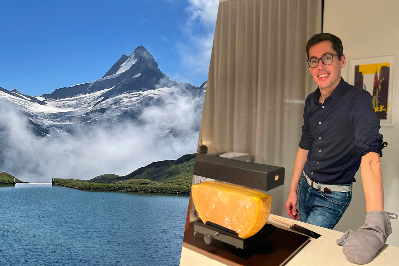 He has tried Swiss raclette, sure… but Bernard Ries remains attached to Luxembourg specialities like such as Bouneschlupp and Baamkuch. Photos: DR