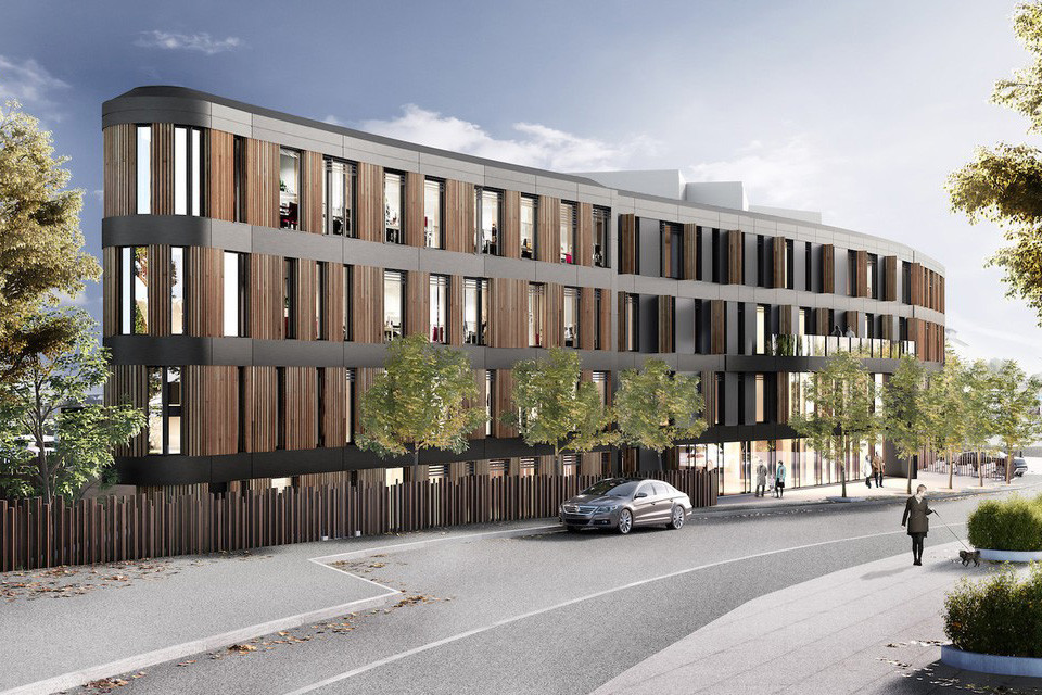 The Ultimate Building est développé à Bonnevoie et sera livré début 2022. (Illustration: iPlan by Marc Gubbini Architectes)