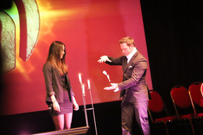 Illusionist David Goldrake entertained at the 2012 event. (Photo: Maison Moderne/Archives)