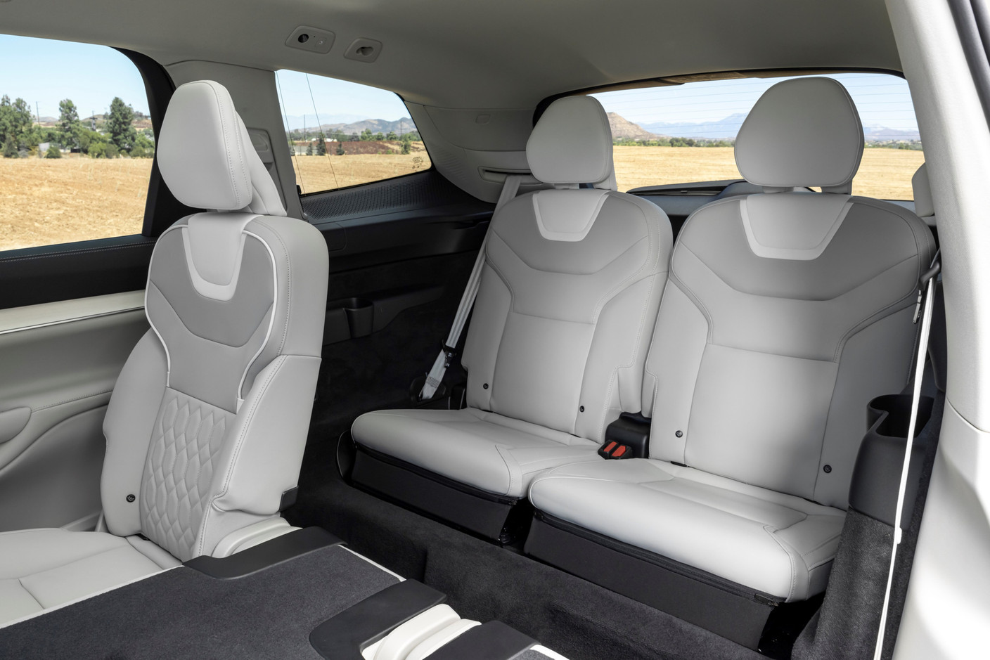 The modular interior of the Volvo EX90. Photo: Volvo