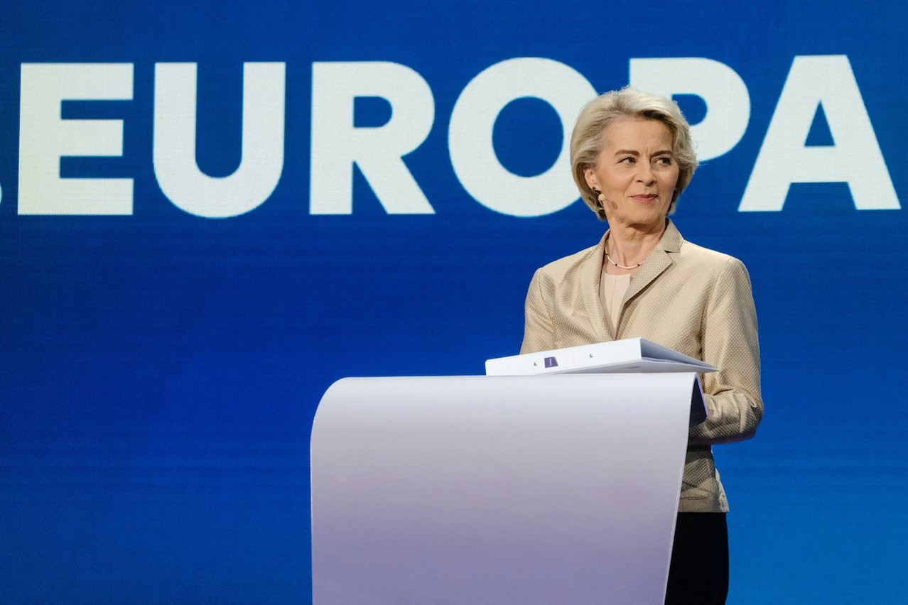 European Commission president Ursula von der Leyen has invited the three group leaders of her majority to try to calm tensions. Photo: Shutterstock