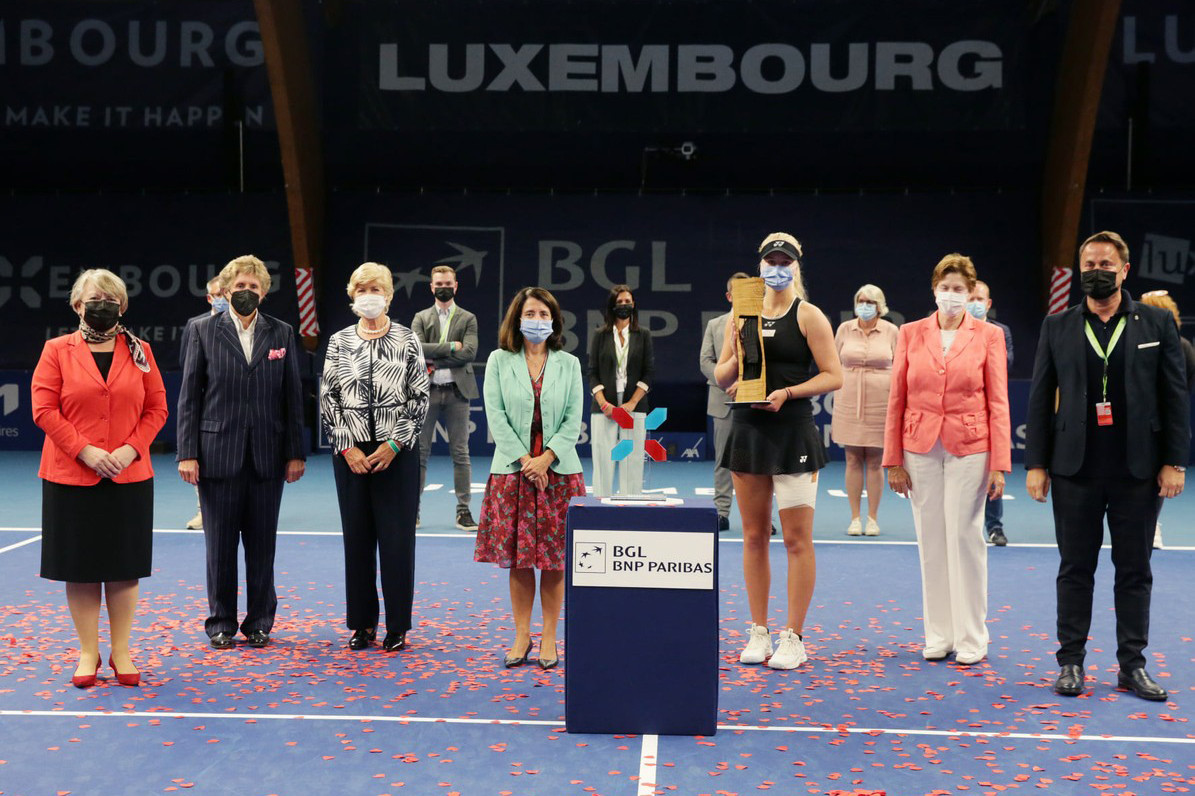 The 25th edition of the Luxembourg Open tennis tournament was the last in its current form. (Photo: Fern Konnen/Facebook WTA)