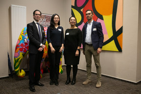 Armand Kantar from Kroll, Lily Wang from Expon, Hind El Gaidi from Astorg and Alberto Facchinato from EQT were speakers at the event on valuations in times of market uncertainty. Matic Zorman / Maison Moderne