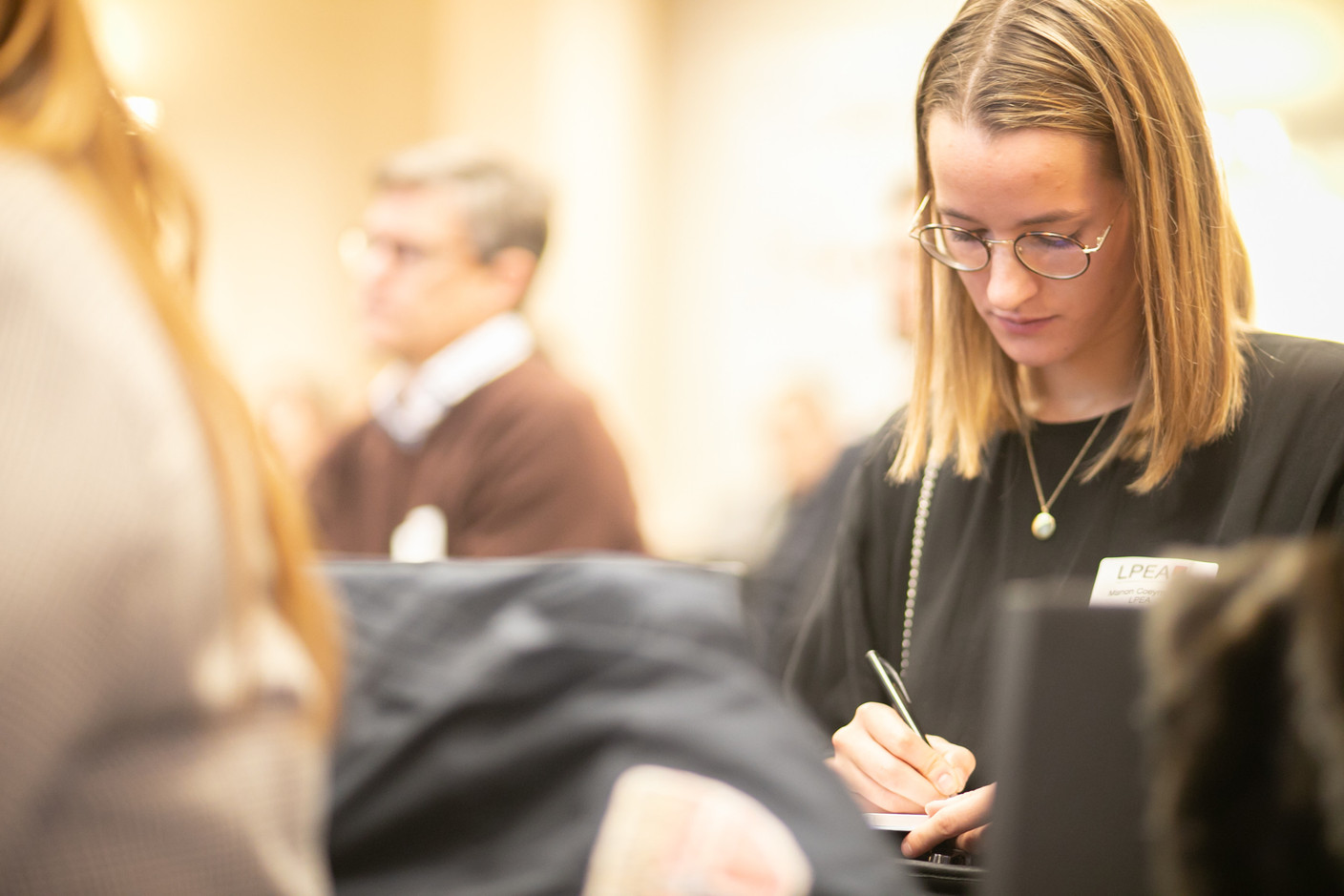 Manon Coeymans, LPEA, at the valuations panel. Matic Zorman / Maison Moderne