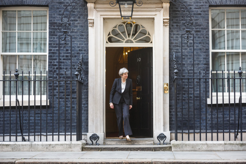 Theresa May, 62 ans, doit quitter le 10 Downing Street ce vendredi 7 juin. (Photo: Archives/Shutterstock)