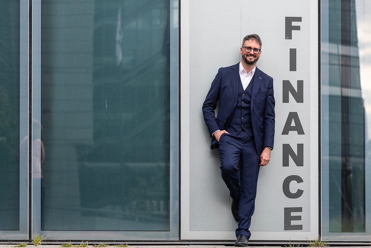 Tom Théobald has been head of Luxembourg for Finance, the financial centre's development agency, since 1 September. Photo: Guy Wolff/Maison Moderne