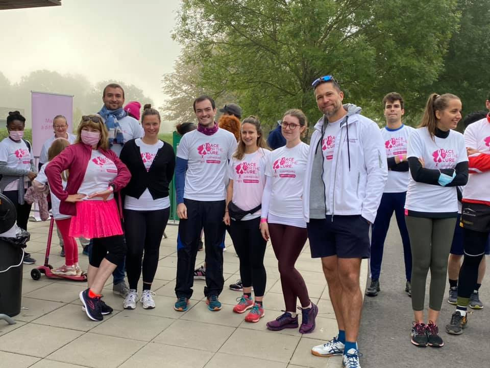 Participants at the Race for the Cure event © Think Pink Luxembourg