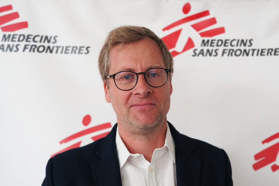 Thomas Kauffmann will take up his post on 17 November. (Photo: Médecins sans frontières)
