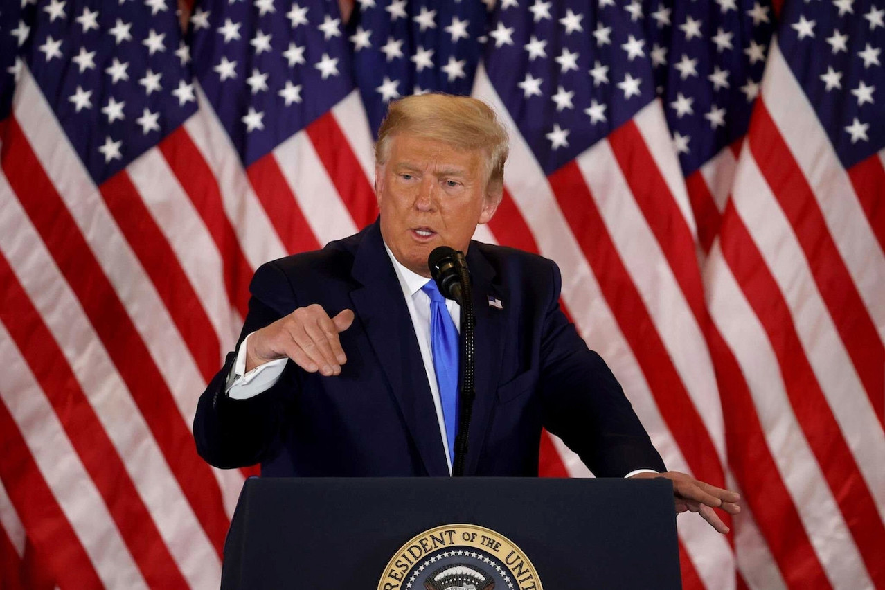 “The European Union was formed in order to screw the United States. That’s the purpose of it, and they’ve done a good job of it. But now I’m president,” stated US president Donald Trump, 26 February 2025. Photo: Shutterstock