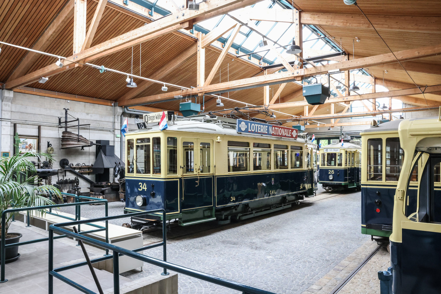 Visit the Tram Museum in Howald. Photo: Marie Russillo