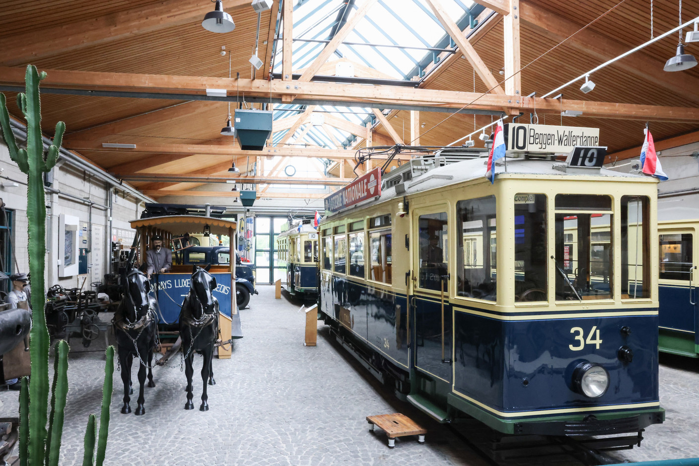 Visit the Tram Museum in Howald. Photo: Marie Russillo