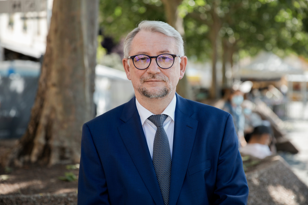 François Koepp of hospitaly association Horesca is seeing hope for 2022 dwindle with rising infection numbers Library photo: Romain Gamba / Maison Moderne