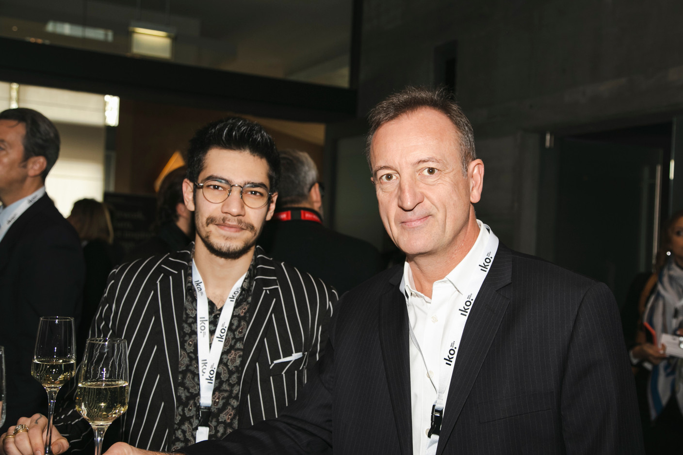 Atary Benyamin (Benimmo) et Pascal Dorban (SFC Conseil). (Photo: Léo Biewer /Maison Moderne)