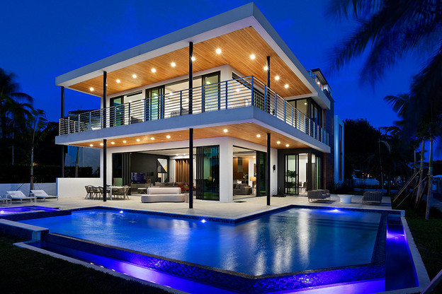 Une des villas que «La Vie est belle» commercialise à Miami, via le fonds Premium de WeInvest. (Source: La Vie est belle)