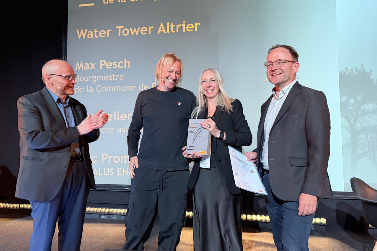 London-based journalist and architectural historian Tom Ravenscroft tops the rankings, largely thanks to his articles on the ‘Floater Dudelange’ and the ‘Water Tower Altrier’, the latter having been the public’s favourite. Photo: Paperjam