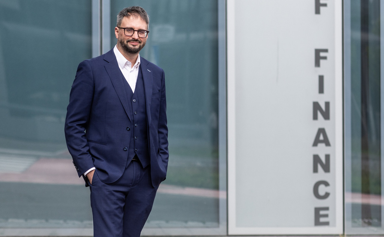Tom Théobald took the reins as CEO of Luxembourg for Finance in September 2024. He previously was a senior finance ministry official, deputy CEO of Luxembourg for Finance and head of communications at the Luxembourg Bankers’ Association (ABBL). Library photo: Guy Wolff