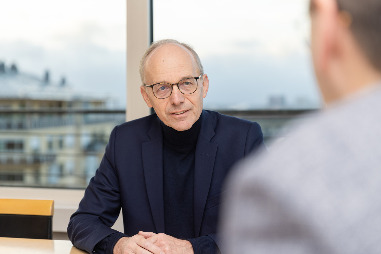 Luc Frieden on 1 February was declared the CSV’s pick to lead the party into this year’s national elections Photo: Romain Gamba/Maison Moderne